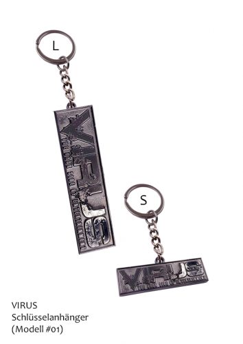 VIRUS Schlüsselanhänger (Modell #01)